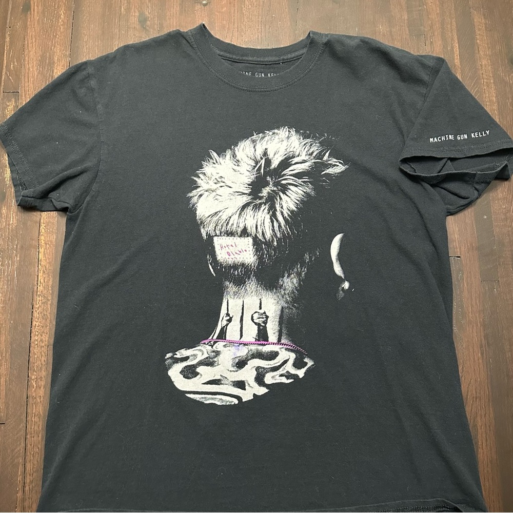 Machine Gun Kelly - Black Graphic T-Shirt - Hotel Diablo